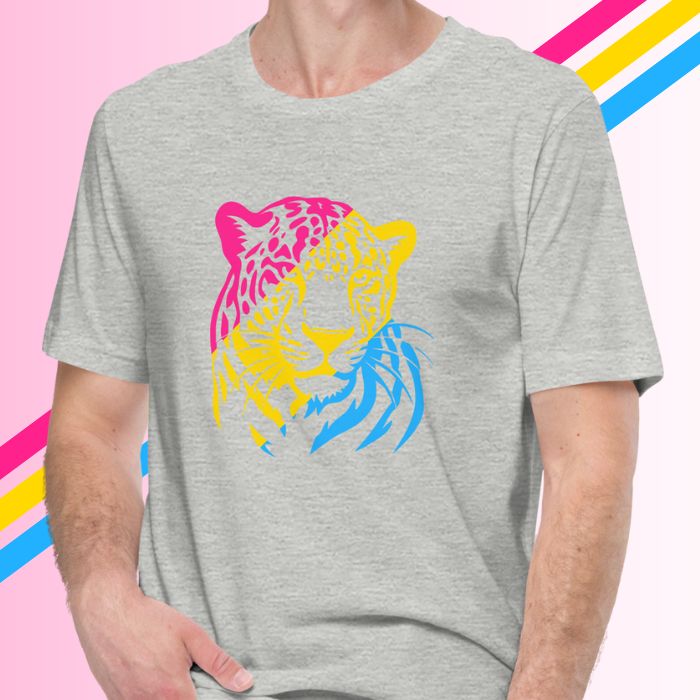 Pansexual Shirt Leopard - Wildlife Pan Pride Tee