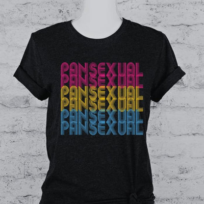 Pansexual Vintage Retro Shirt