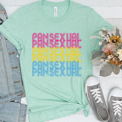 Pansexual Vintage Retro Shirt