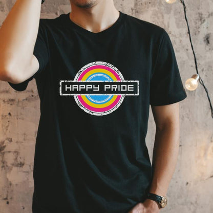 Pansexual Shirt Happy Pride Stamp