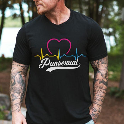 Pansexual Heartbeat Shirt