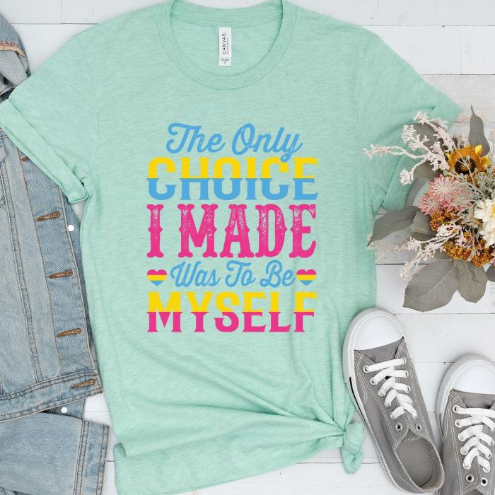 Pansexual The Only Choice I Made Shirt