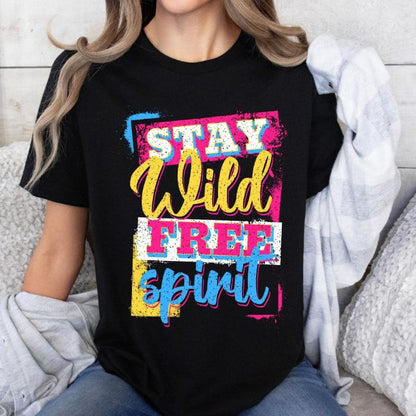 Pansexual Shirt Stay Wild Free Spirit