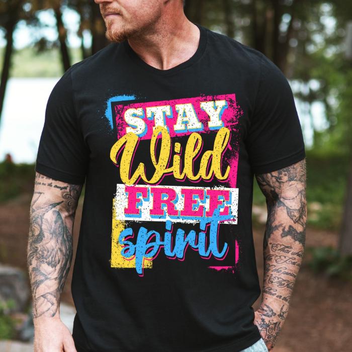 Pansexual Shirt Stay Wild Free Spirit