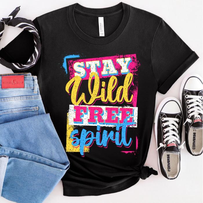 Pansexual Shirt Stay Wild Free Spirit