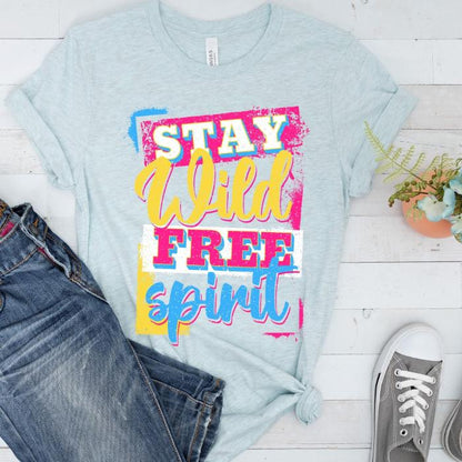 Pansexual Shirt Stay Wild Free Spirit