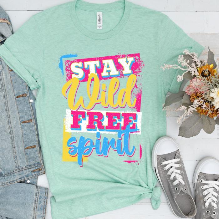 Pansexual Shirt Stay Wild Free Spirit