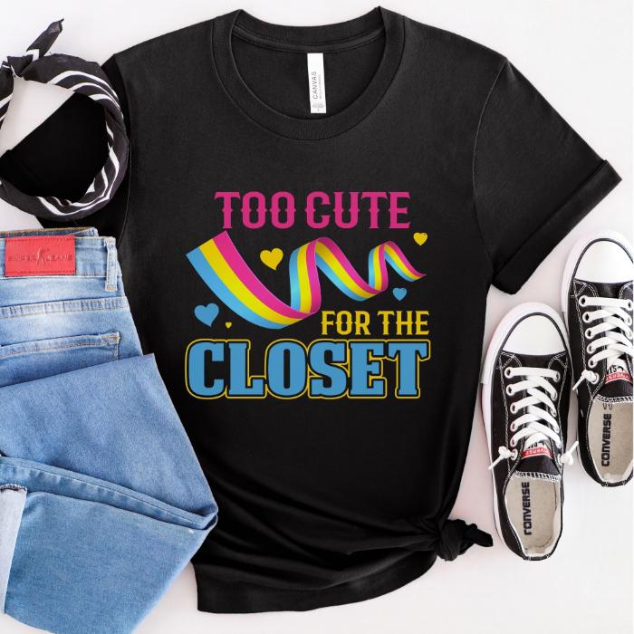 Pansexual Shirt To Cute For The Closet