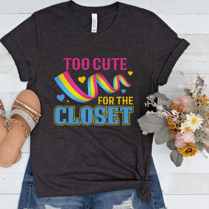 Pansexual Shirt To Cute For The Closet