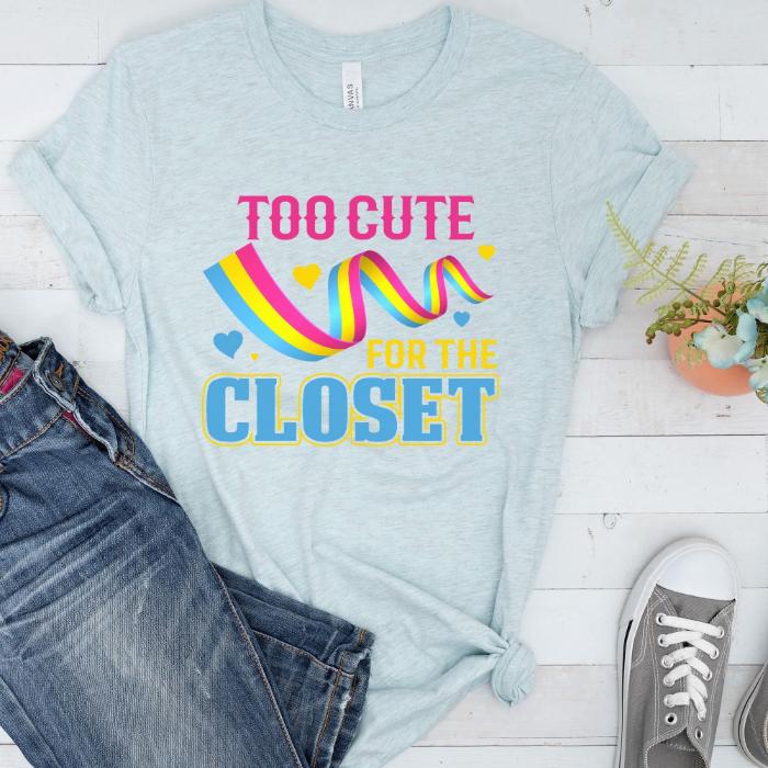 Pansexual Shirt To Cute For The Closet