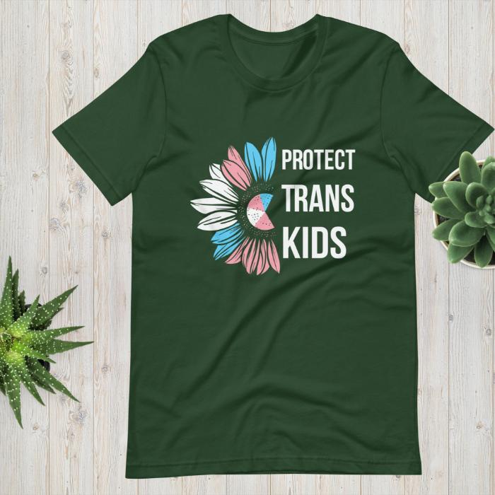 Trans Pride Shirt Protect Trans Kids