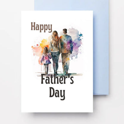 Printable Father's Day Card Family #4