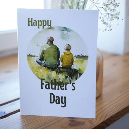 Printable Father's Day Card Father and Son #10