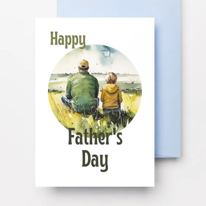 Printable Father's Day Card Father and Son #8