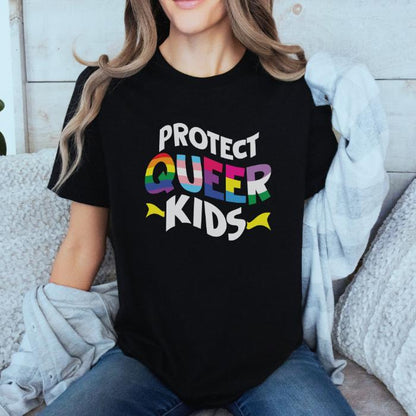 Ally Pride Shirt Protect Queer Kids