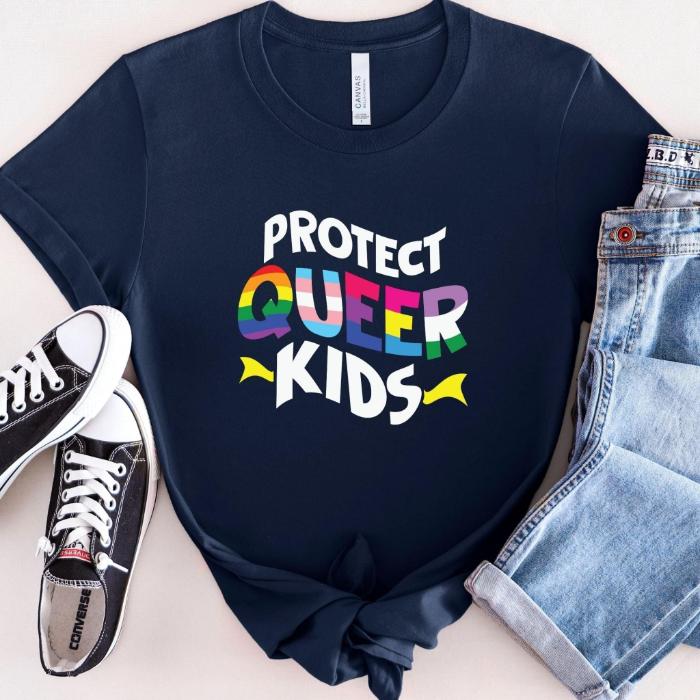 Ally Pride Shirt Protect Queer Kids