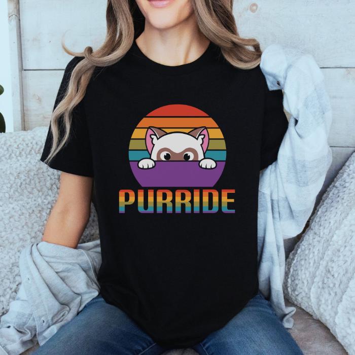 Rainbow Pride Shirt Purride