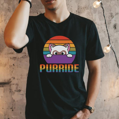 Rainbow Pride Shirt Purride