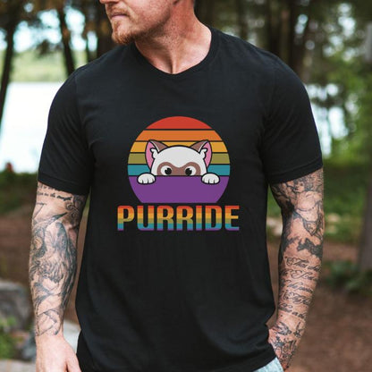 Rainbow Pride Shirt Purride