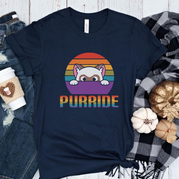 Rainbow Pride Shirt Purride