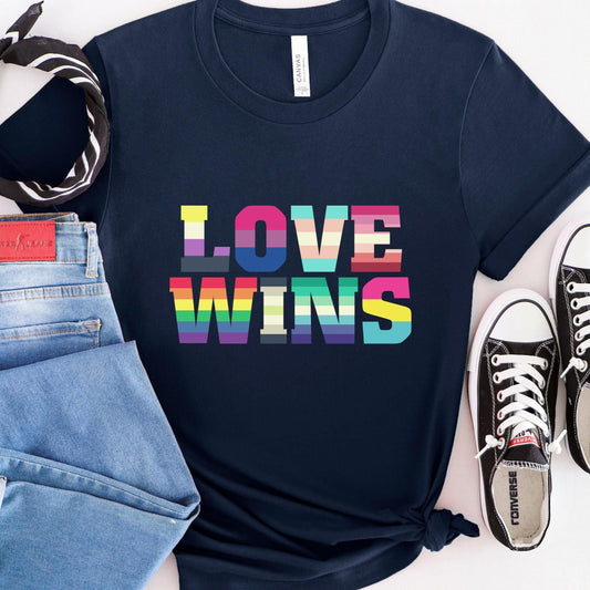 Ally Pride Shirt Love Wins All Pride Flags