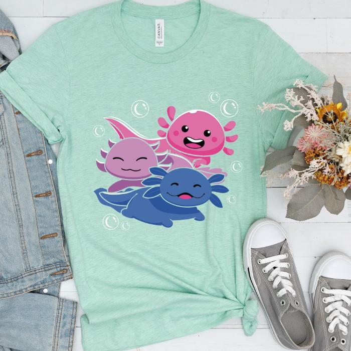 Bisexual Axolotl Shirt