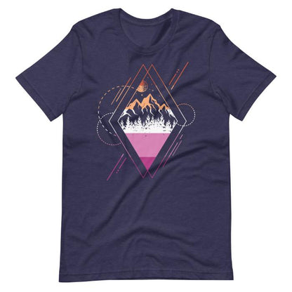 Subtle Lesbian Shirt Geometric Nature