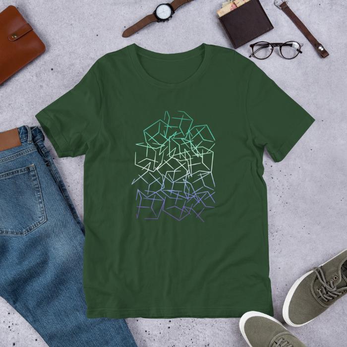 Subtle MLM Pride Shirt 3D Cubic Design