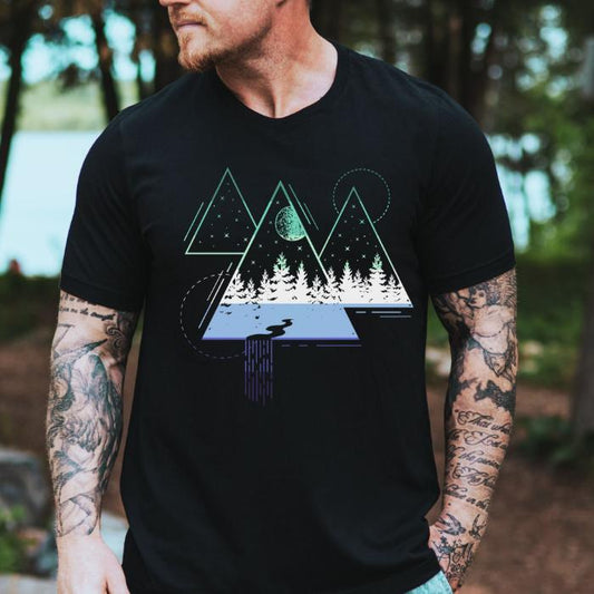 MLM Shirt Mountain Landscape