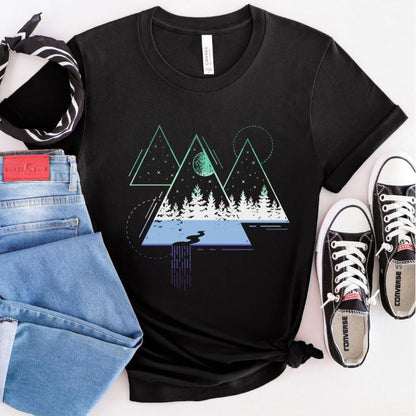 MLM Shirt Mountain Landscape