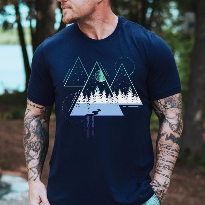 MLM Shirt Mountain Landscape