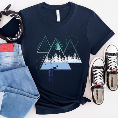 MLM Shirt Mountain Landscape