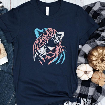 Transgender Shirt Leopard - Wildlife Trans Pride Tee