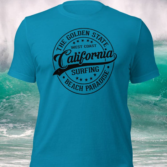 California Surfing Beach Paradise Shirt