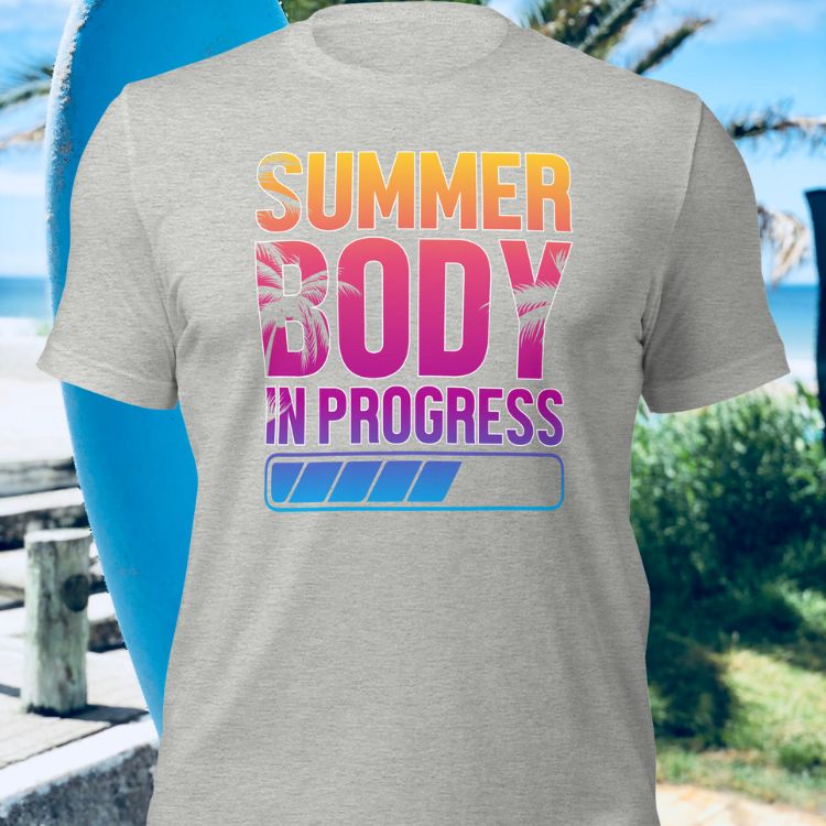 Summer Body In Progress Surfer Shirt