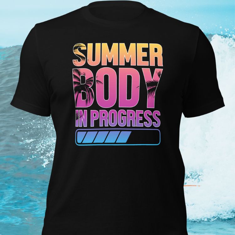 Summer Body In Progress Surfer Shirt