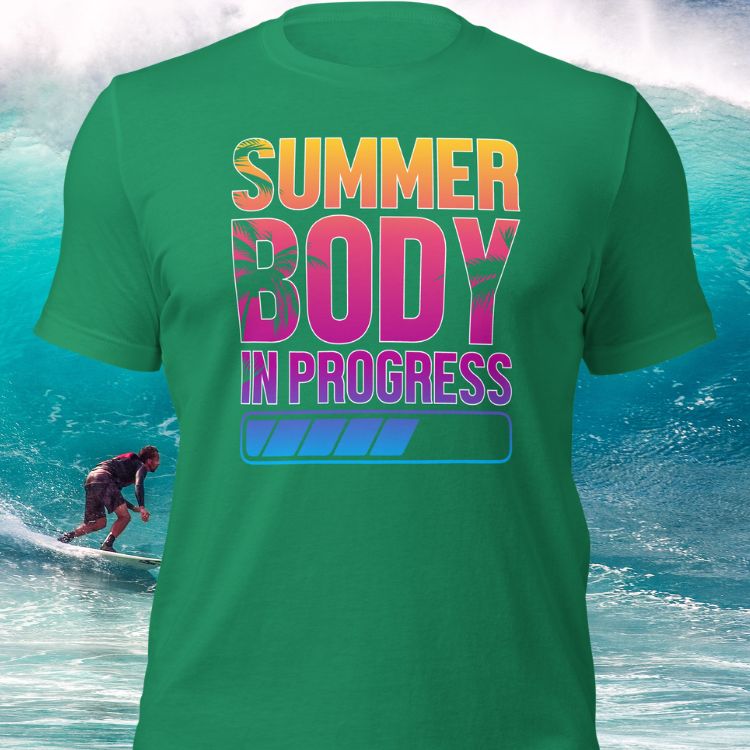 Summer Body In Progress Surfer Shirt