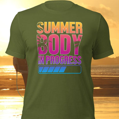 Summer Body In Progress Surfer Shirt