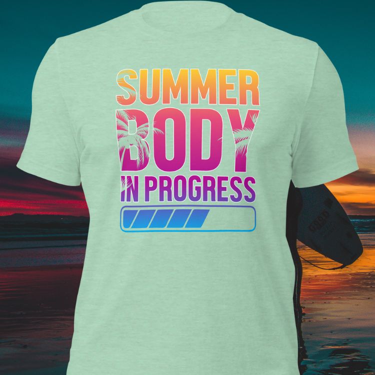 Summer Body In Progress Surfer Shirt