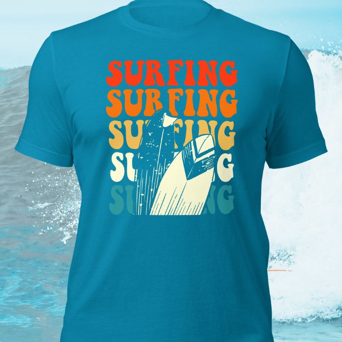 Surfing Shirt Retro Surfing