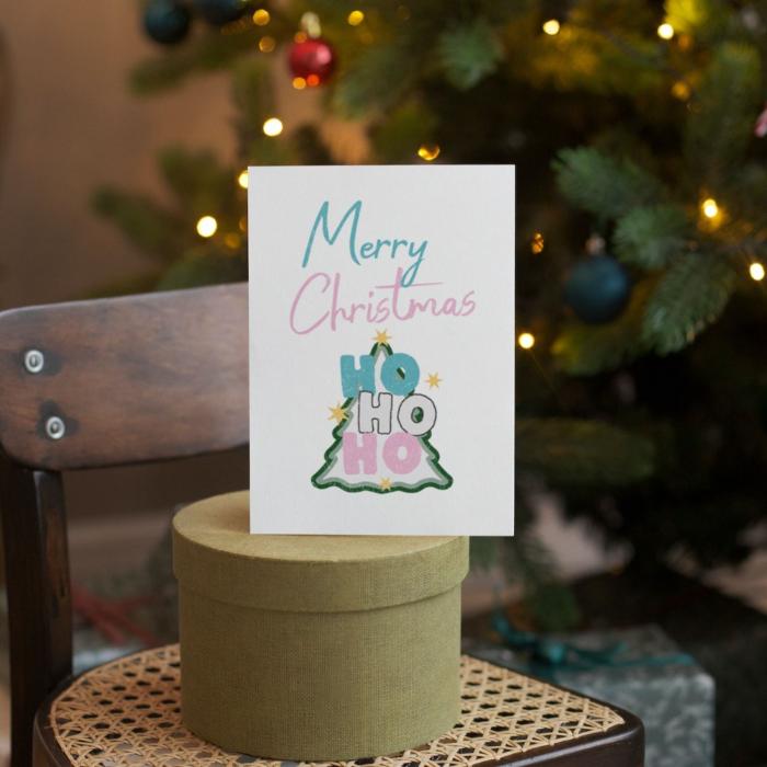 Printable Transgender Christmas Card Ho Ho Ho. Transgender Christmas Gift