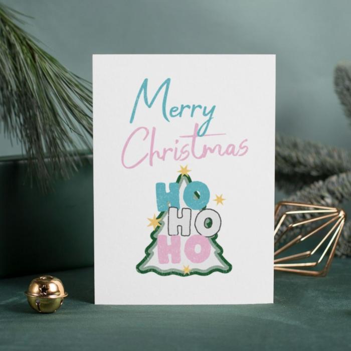 Printable Transgender Christmas Card Ho Ho Ho. Transgender Christmas Gift