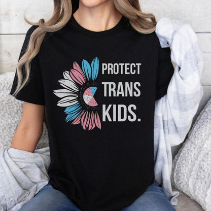 Trans Pride Shirt Protect Trans Kids