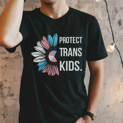 Trans Pride Shirt Protect Trans Kids