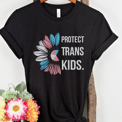 Trans Pride Shirt Protect Trans Kids