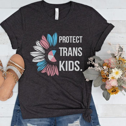 Trans Pride Shirt Protect Trans Kids