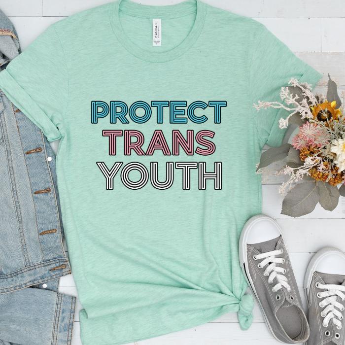 Transgender Shirt Protect Trans Youth