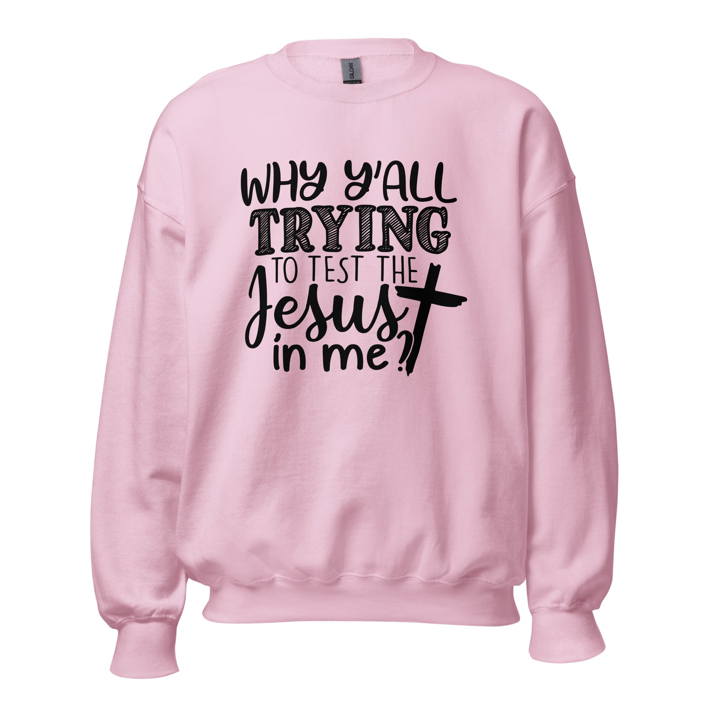 Trying To Test Jesus Sweatshirt