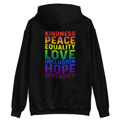 Kindness Peace Equality Hoodie