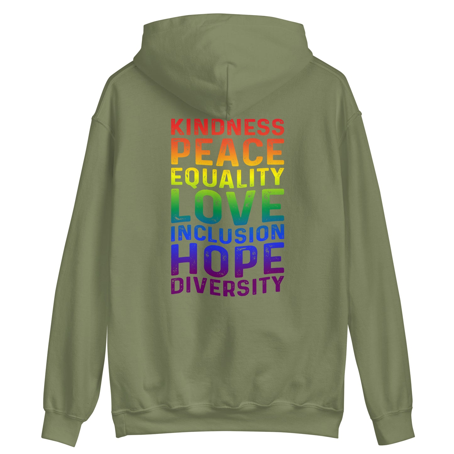 Kindness Peace Equality Hoodie